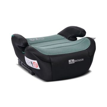 Inaltator auto cu isofix Lorelli Premium Matador I-Size (125-150 cm) 2024 Green Pine