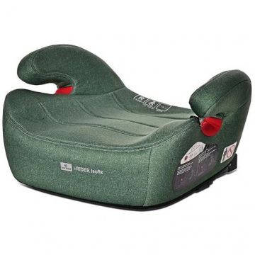 Inaltator Auto Pentru Copii i-Rider Isofix 125-150cm 6-12ani Verde