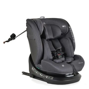 Scaun auto cu isofix Cangaroo Draco I-Size 360 2024 Negru