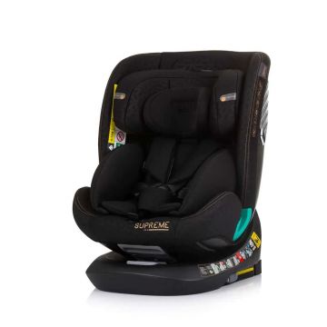 Scaun auto cu isofix Chipolino I Size Supreme 360 40-150 cm 2024 Obsidian