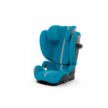 Scaun auto cu isofix Cybex Gold SOLUTION G I-FIX Plus Beach Blue 100-150 cm, 15-50 kg