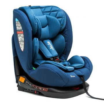 Scaun auto cu isofix, Juju, Total 360 I-Size, Albastru