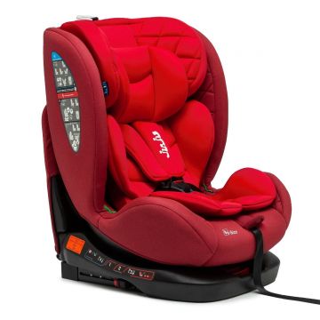 Scaun auto cu isofix, Juju, Total 360 I-Size, Rosu