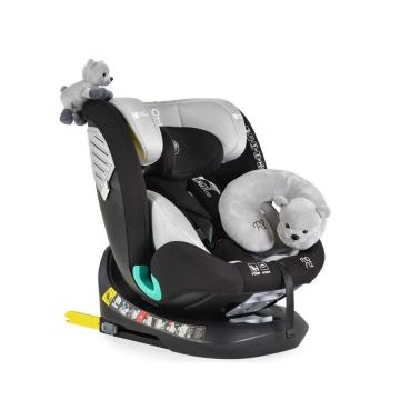 Scaun auto cu isofix Moni I-Serengeti 360 I-Size (40-150 cm) 2024 Gri Deschis