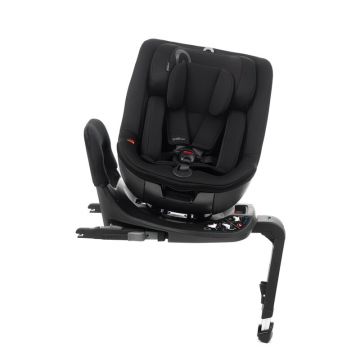 Scaun auto Jane Iflow I-Size rotire 360 grade 40-105 cm cu isofix si picior stabilizator Matt Black