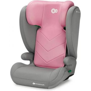 Scaun auto KinderKraft I-Spark I-Size, 100-150cm, 9 - 36kg (Roz)