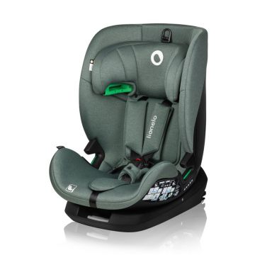 Scaun auto Lionelo Lavender I-size Isofix cu centura TopTether verde