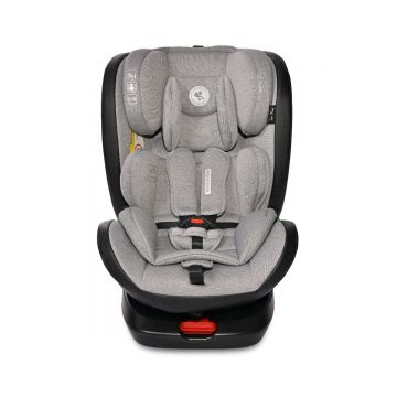 Scaun auto, Lorelli Nebula, i-Size, Isofix, rotativ, 0 luni-12 ani, 40-150 cm, Grey