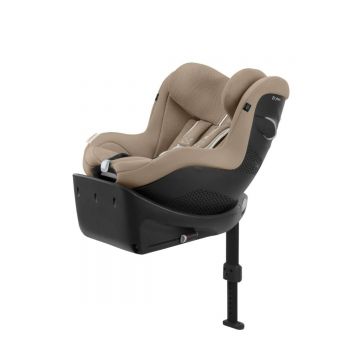 Scaun auto rotativ Cybex Gold Sirona Gi i-Size Plus Almond Beige 61-105 cm