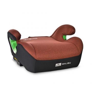 Inaltator auto pentru copii Lorelli Malibu, Isofix, 6-12 Ani, 125-150 cm, Negru/Maro