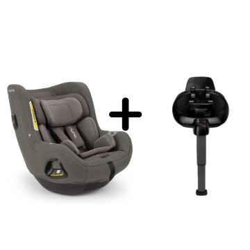 Nuna - Set Scaun auto rotativ TODL next Thunder, 40-105 cm + Baza isofix BASE next i-Size pentru TODL next, testat ADAC Nuna - Set Scaun auto rotativ TODL next Thunder, 40-105 cm + Baza isofix BASE next i-Size pentru TODL next, testat ADAC