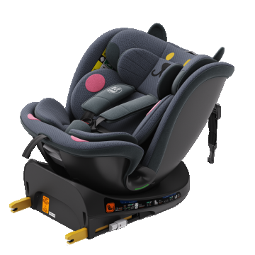 Scaun auto Buf Boof B-Joy Deluxe DarkGreyCat iSize cu isofix, pozitie somn 155 grade, rotativ 360 grade, 40-150 cm Scaun auto Buf Boof B-Joy Deluxe DarkGreyCat iSize cu isofix, pozitie somn 155 grade, rotativ 360 grade, 40-150 cm
