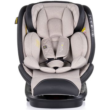 Scaun auto Chipolino Hypnotic Tiramisu I-Size 40-150 cm cu sistem Isofix, Top tether, Sezut rotativ Scaun auto Chipolino Hypnotic Tiramisu I-Size 40-150 cm cu sistem Isofix, Top tether, Sezut rotativ