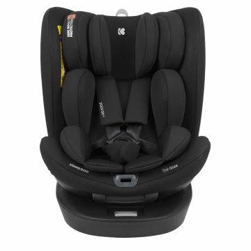 Scaun auto copii KikkaBoo i-Reverse i-SIZE Black 40-150 cm cu isofix,sezut rotativ,SPS,top tether,tetiera cu spuma memorie si inaltime reglabila,reductor Scaun auto copii KikkaBoo i-Reverse i-SIZE Black 40-150 cm cu isofix,sezut rotativ,SPS,top tether,tetiera cu spuma memorie si inaltime reglabila,reductor