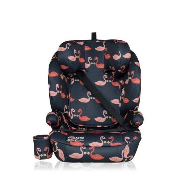 Scaun auto Cosatto Ninja 2 I-Size Pretty Flamingo cu isofix, tetiera reglabila, cotiere, suport pahar, husa lavabila Scaun auto Cosatto Ninja 2 I-Size Pretty Flamingo cu isofix, tetiera reglabila, cotiere, suport pahar, husa lavabila