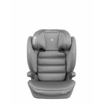 Scaun auto cu isofix KikkaBoo 100-150 cm i-Track i-SIZE Light Grey