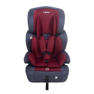 Scaun auto/inaltator 76-150CM(15M-12Y), R129, isofix, U-Grow (Rosu)