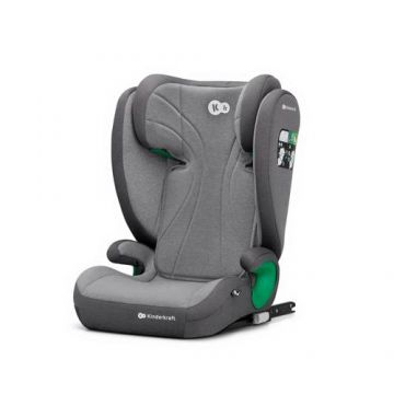 Scaun auto KinderKraft Junior Fix 2, i-Size, 100-150 cm (Gri) Scaun auto KinderKraft Junior Fix 2, i-Size, 100-150 cm (Gri)