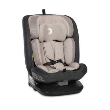 Scaun auto, Lorelli Imola, I-Size, Isofix, rotativ, 0 luni-12 ani, 40-150 cm, Beige