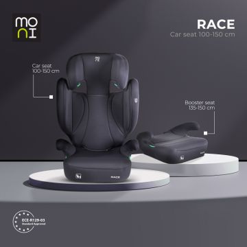 Scaun auto pentru copii Cangaroo I-Race Cosmo Black I-Size 100-150cm,fixare cu Isofix,Certificare R129,tetiera reglabila 9 pozitii,spatar detasabil pentru utilizare ca inaltator,design ergonomic,husa detasabila Scaun auto pentru copii Cangaroo I-Race Cosmo Black I-Size 100-150cm,fixare cu Isofix,Certificare R129,tetiera reglabila 9 pozitii,spatar detasabil pentru utilizare ca inaltator,design ergonomic,husa detasabila