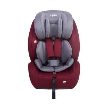 Scaun auto UG-302IS-RD, 9-36 kg, isofix/top tether, R129 (Rosu)