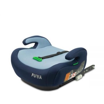 Scaun de masina pentru copii Bleu cu isofix, Caretero, Puma I-Size Navy (125-150)