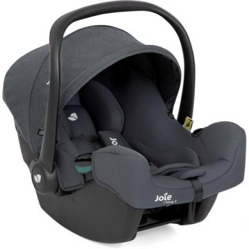 Scoica auto Joie i-Snug 2 cu tetiera reglabila, 40-75 cm, testata ADAC si certificata R129, Negru Scoica auto Joie i-Snug 2 cu tetiera reglabila, 40-75 cm, testata ADAC si certificata R129, Negru