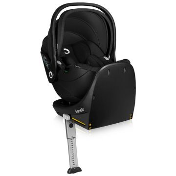 Scoica auto, Lionelo, Moxie, i-Size, Include baza rotativa 360 cu picior de fixare, 40-87 cm, Tetiera reglabila, intarita cu spuma de memorie, Carcasa ventilata, Din bambus, Protectie avansata, Conform R129, Negru Scoica auto, Lionelo, Moxie, i-Size, Include baza rotativa 360 cu picior de fixare, 40-87 cm, Tetiera reglabila, intarita cu spuma de memorie, Carcasa ventilata, Din bambus, Protectie avansata, Conform R129, Negru