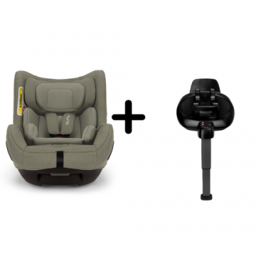 Set Scaun auto rotativ Nuna i-Size TODL next Pine, 40-105 cm + Baza isofix BASE next i-Size pentru TODL next, testat ADAC Set Scaun auto rotativ Nuna i-Size TODL next Pine, 40-105 cm + Baza isofix BASE next i-Size pentru TODL next, testat ADAC