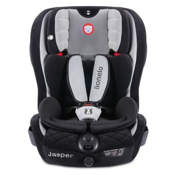 Lionelo - Scaun auto copii Jasper, cu Isofix, 9-36 Kg, Grey