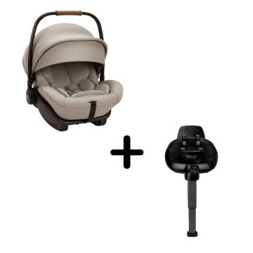 Nuna - Set scoica auto i-size ARRA Next Hazelwood + Baza isofix BASE next i-Size pentru ARRA next