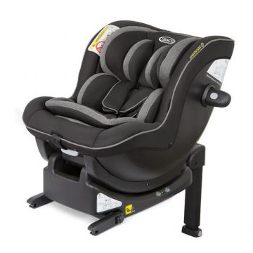 Scaun auto Graco Ascent i-Size Black + Baza Isofix