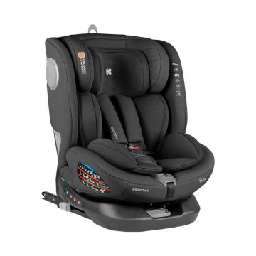 Scaun Auto cu isofix I-size 40-150 cm Kikka Boo I-Moove Negru