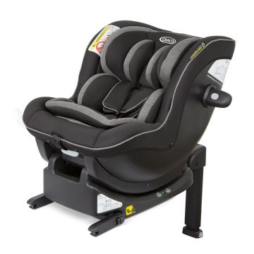 Scaun auto Graco Ascent I-Size Black + Baza Isofix