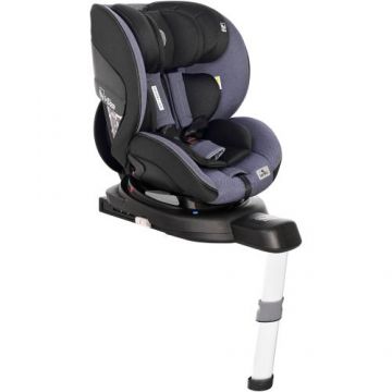 Scaun auto ISOFIX i-Size Lorelli Proxima, rotativ, 40-105 cm, Albastru/Negru